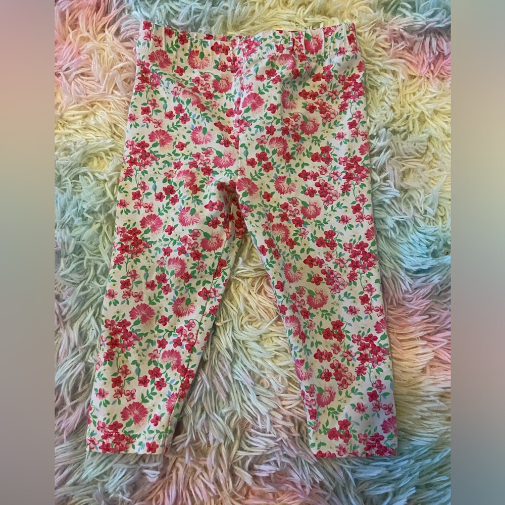 Ralph Lauren 12 Month Floral Pants
